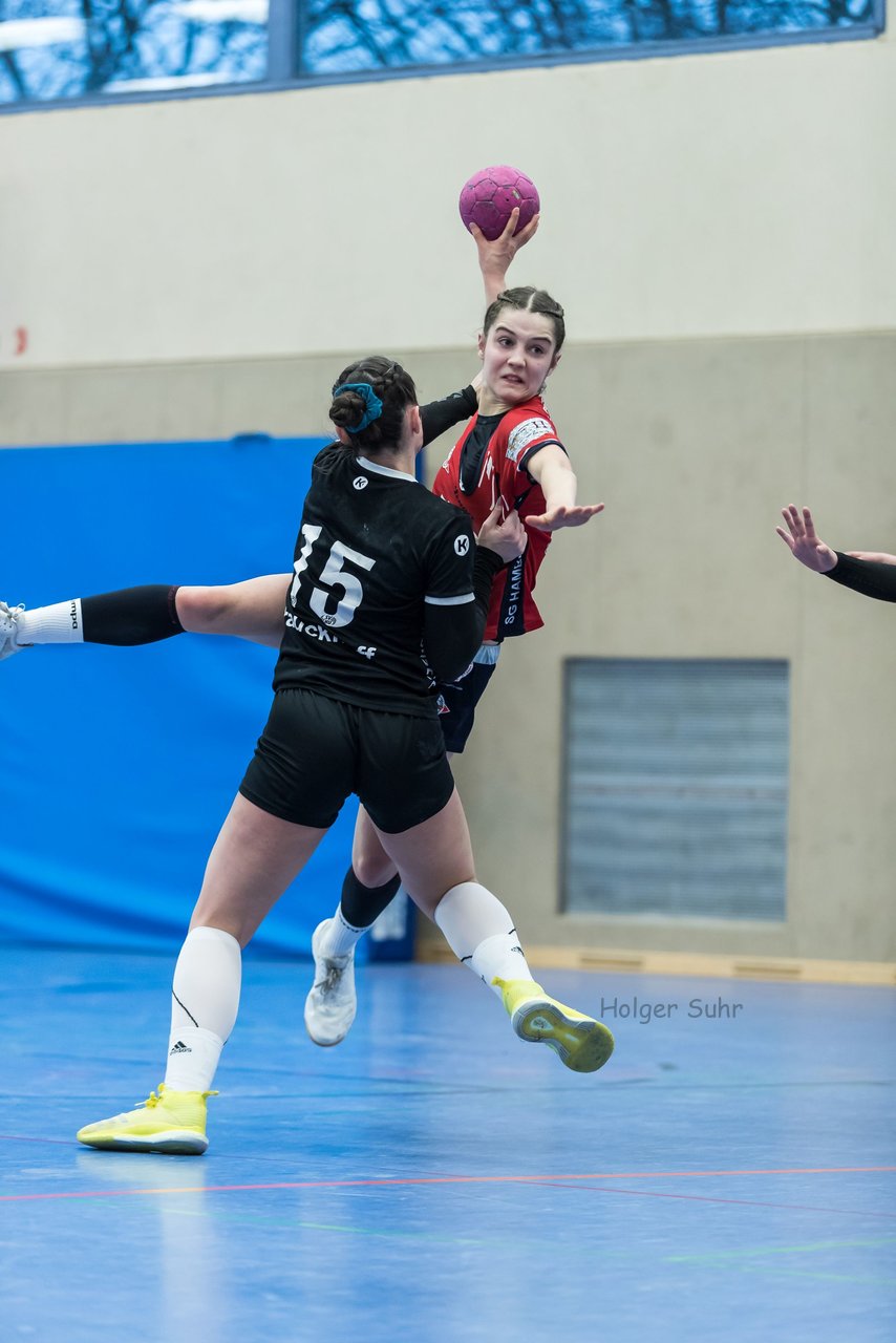 Bild 119 - B-Juniorinnen SG HH Nord - SV Henstedt Ulzburg : Ergebnis: 23:22